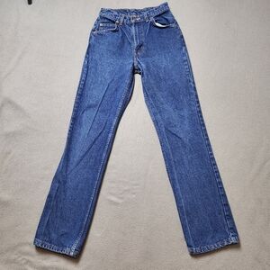 Vintage Levi’s 619 orange tab straight leg 90s Size 24 / 28 Made In Canada